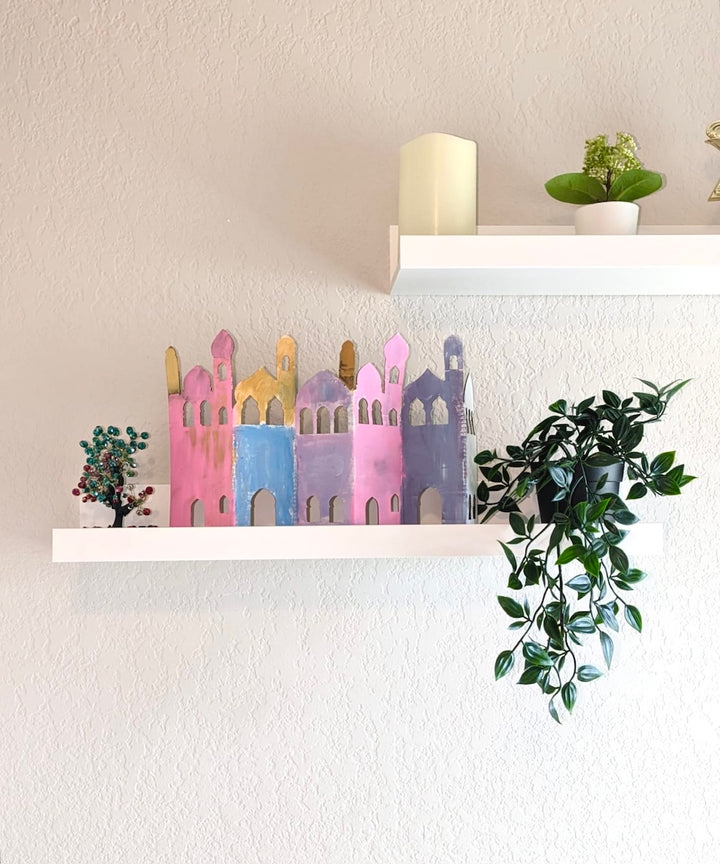 Masjid Mosque Reversible Accordion Decor