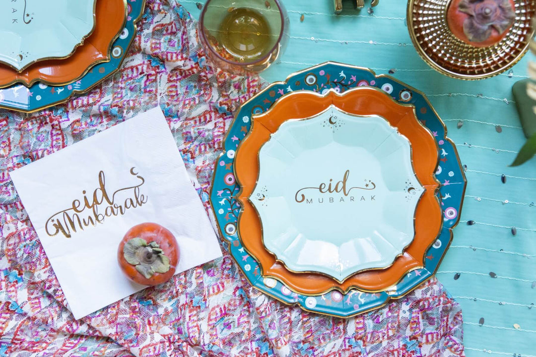 Eid Mint Dessert Plates