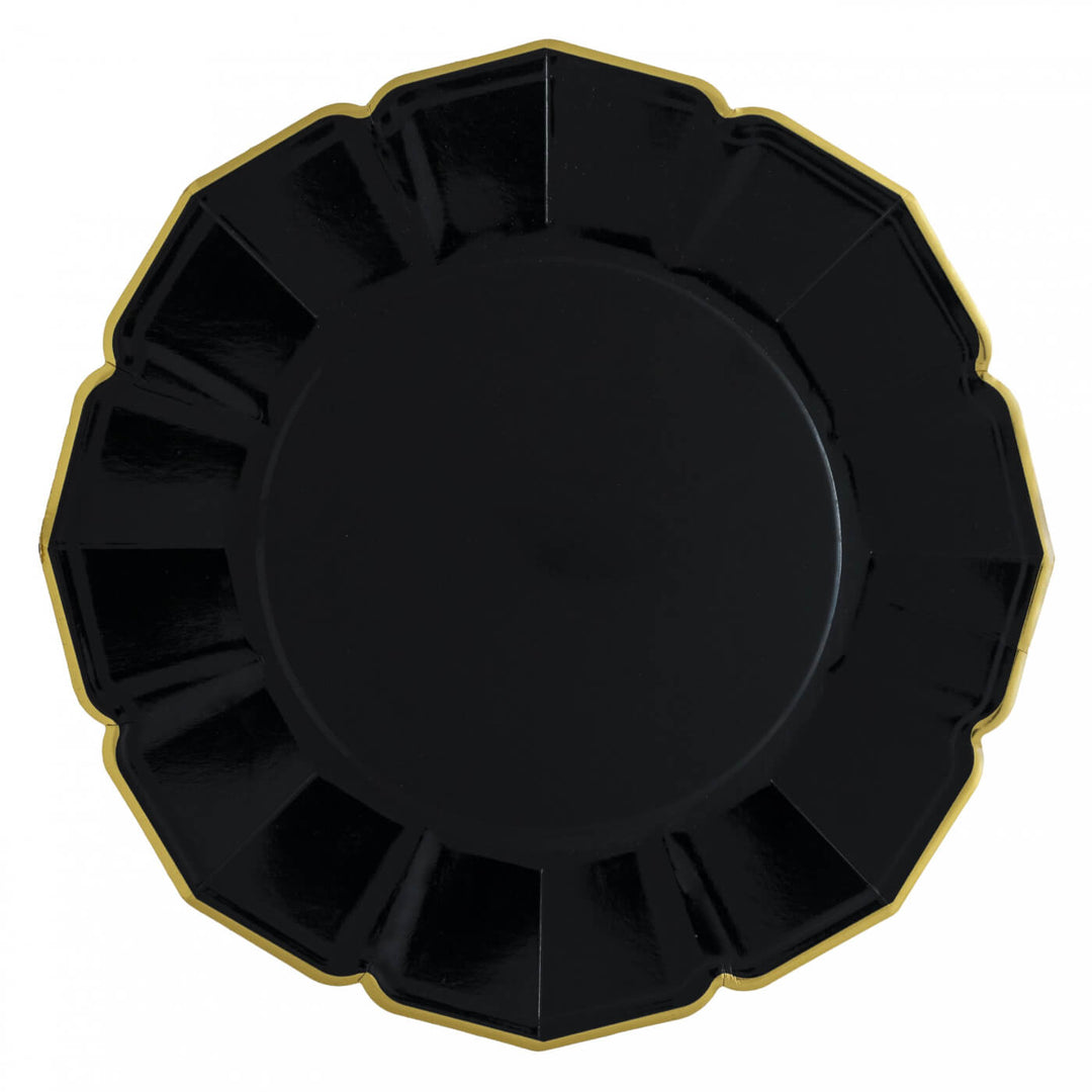 Black Dinner Plates