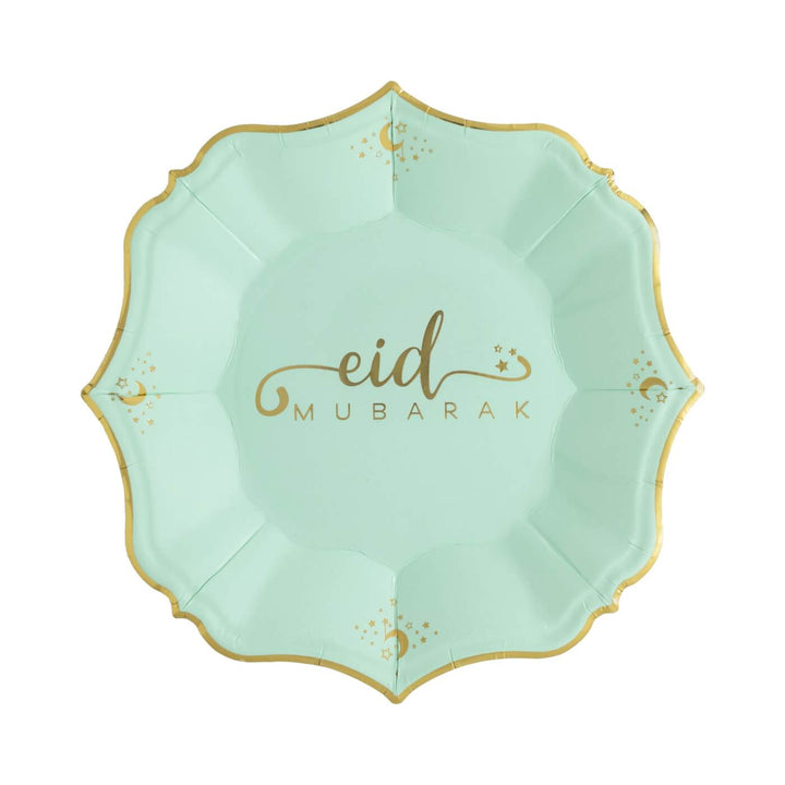 Eid Mint Dessert Plates