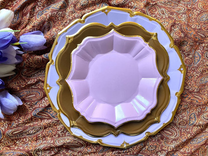 Lilac Dessert Plates