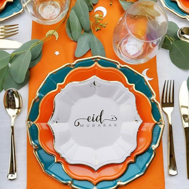 Orange and Green Eid Party for Eid