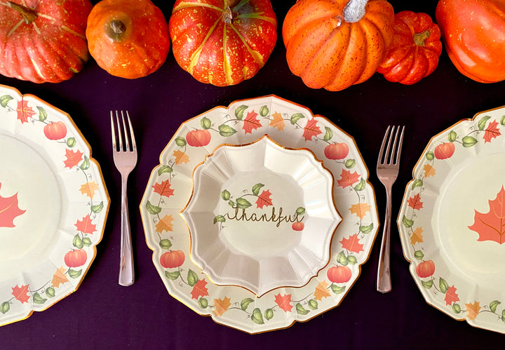 Thankful Dinner Plates