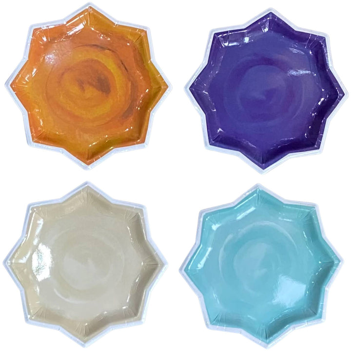 Moroccan Star Dessert Plates