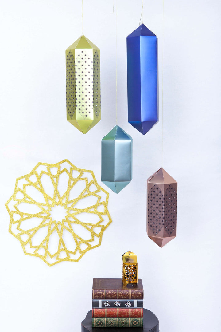 Geometric Hanging Lanterns