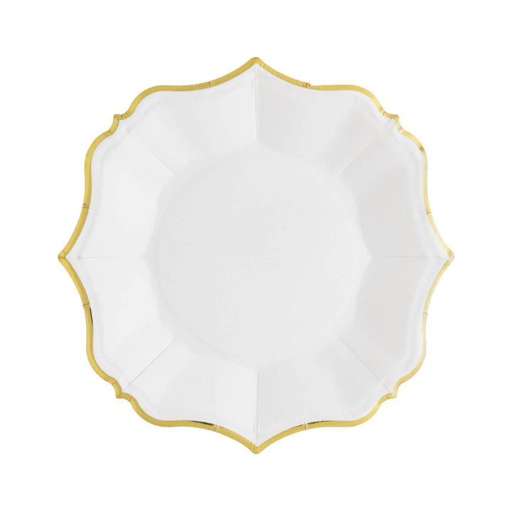 White Dessert Plates
