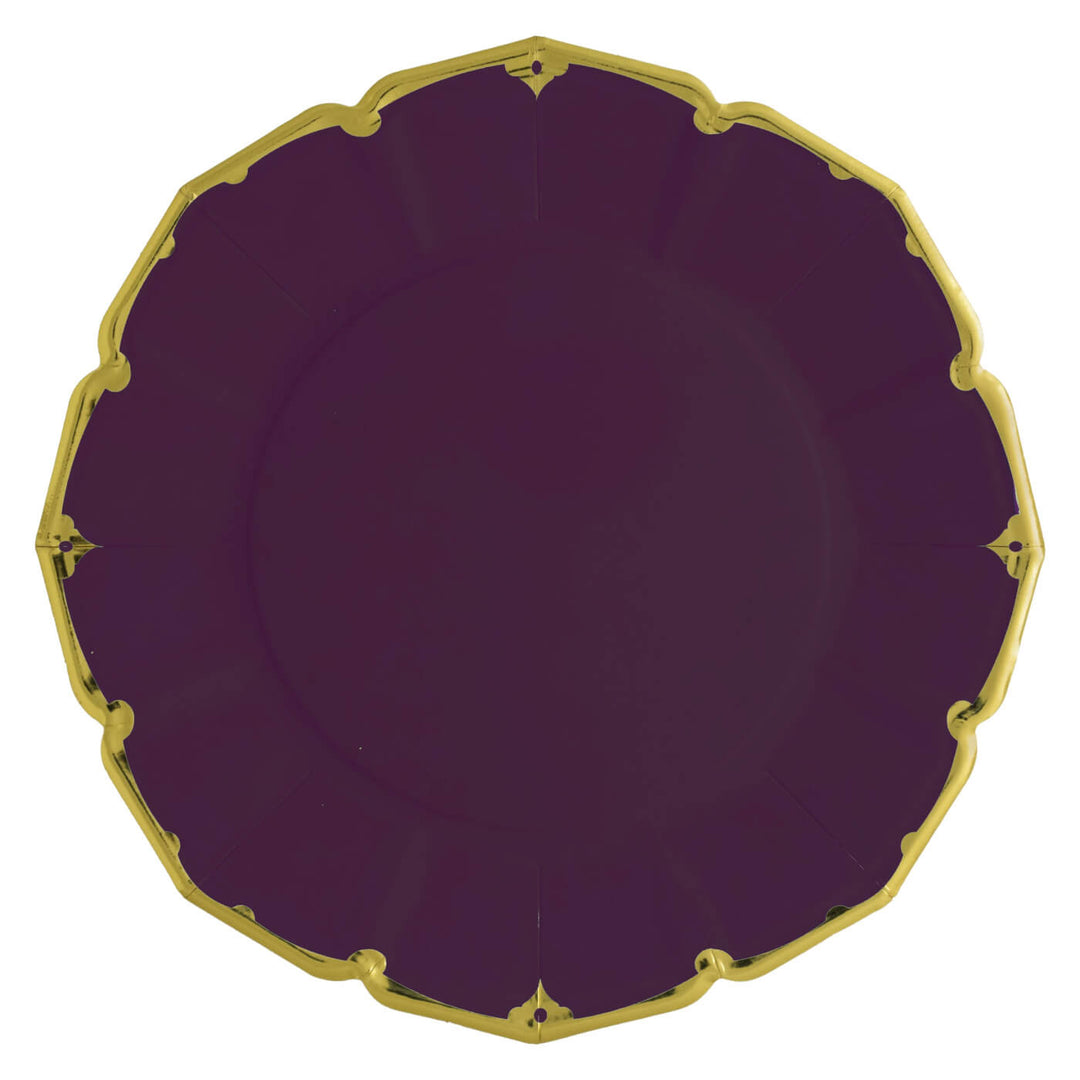 Eggplant Dinner Plates