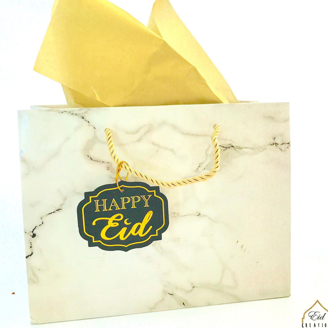 Eid Marble Gift Bag Set