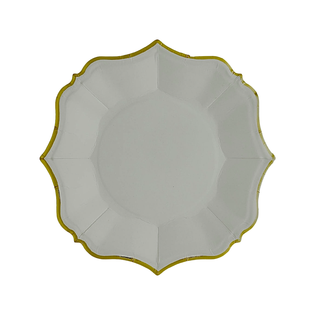 Gray Dessert Plates