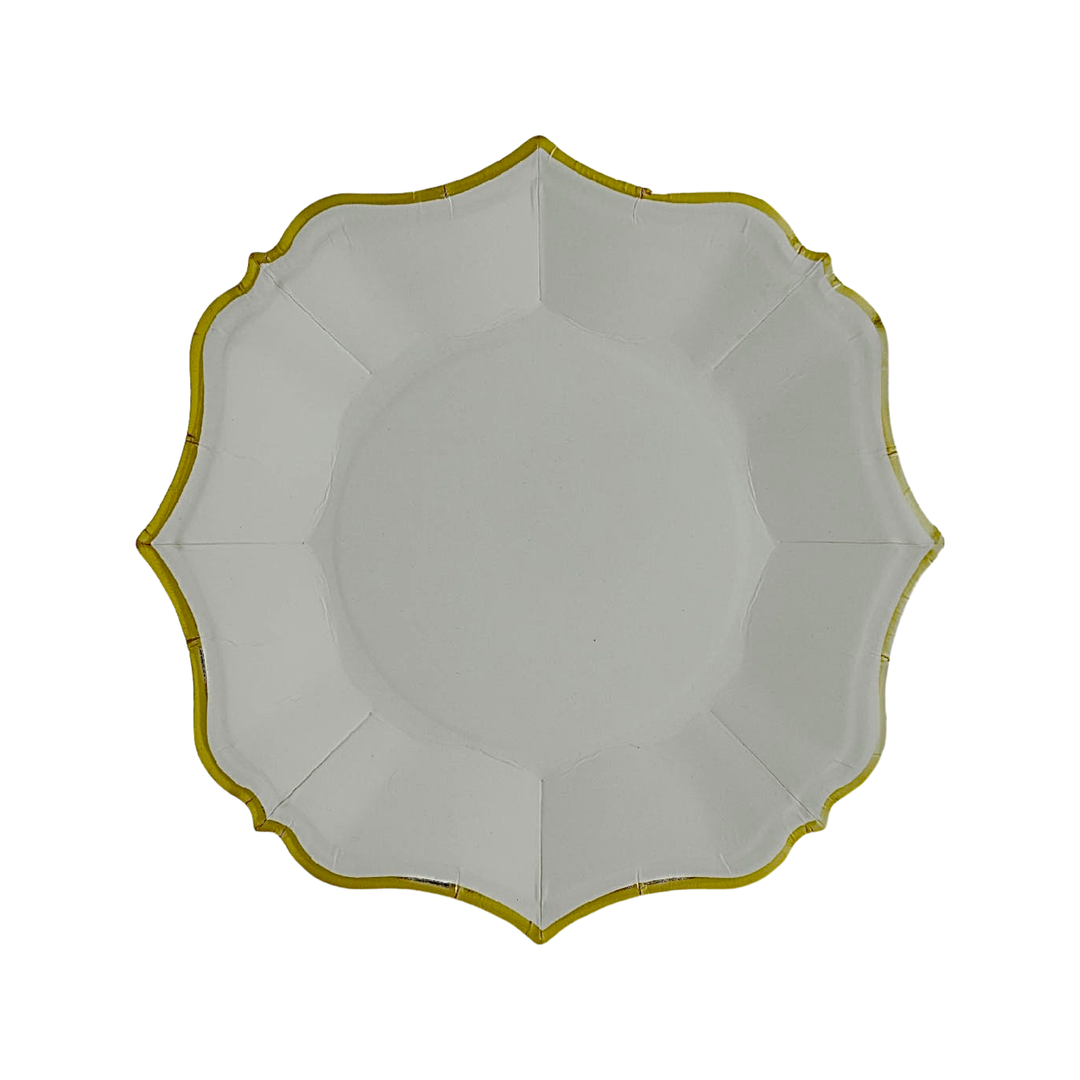 Gray Dessert Plates