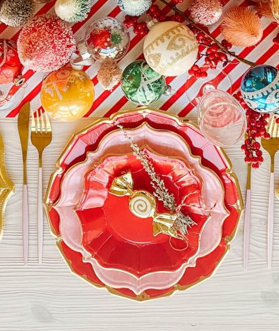 Ruby Dessert Plates