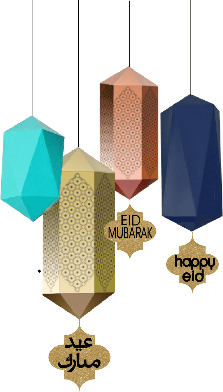 Geometric Hanging Lanterns