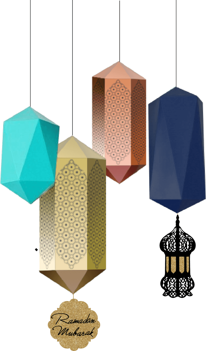 Geometric Hanging Lanterns