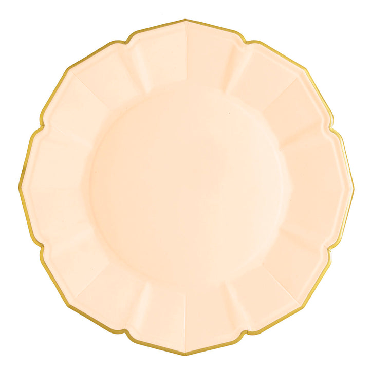 Peach Dinner Plates