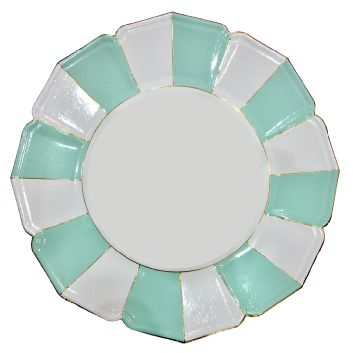 Teal Candy Dinner Plates