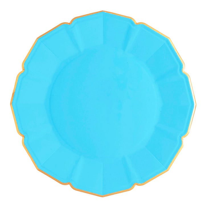 Teal Dinner Plates