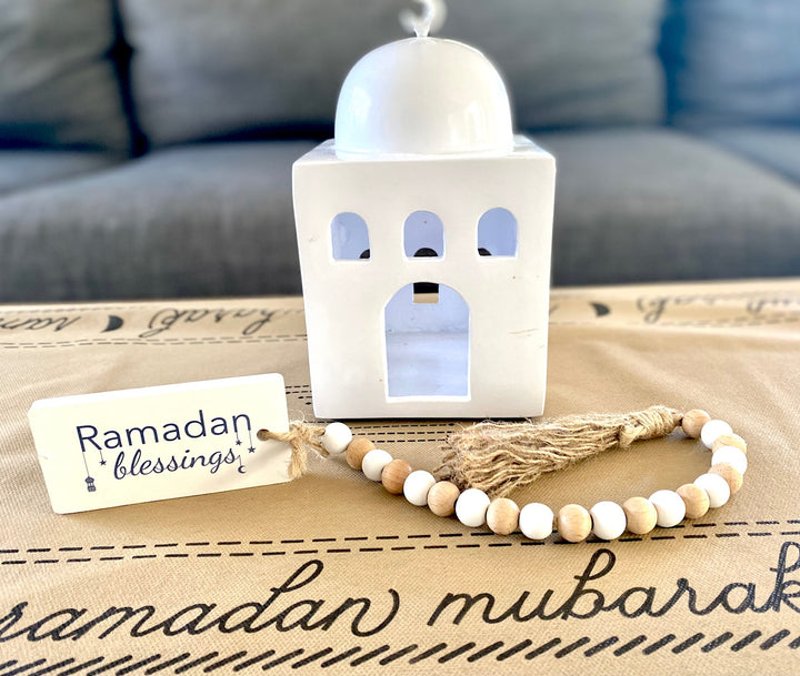 Ramadan Blessings Wood Beads Decor