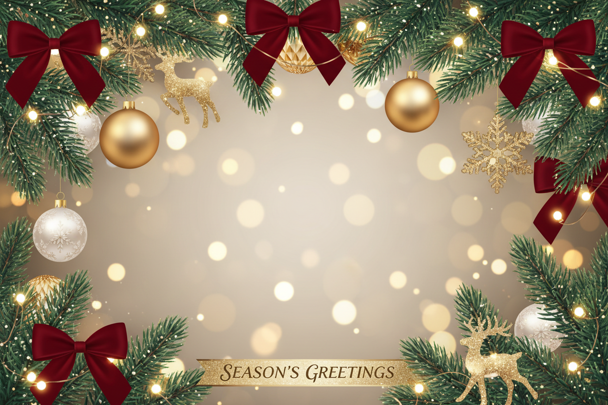 christmas themed elegant and classy background