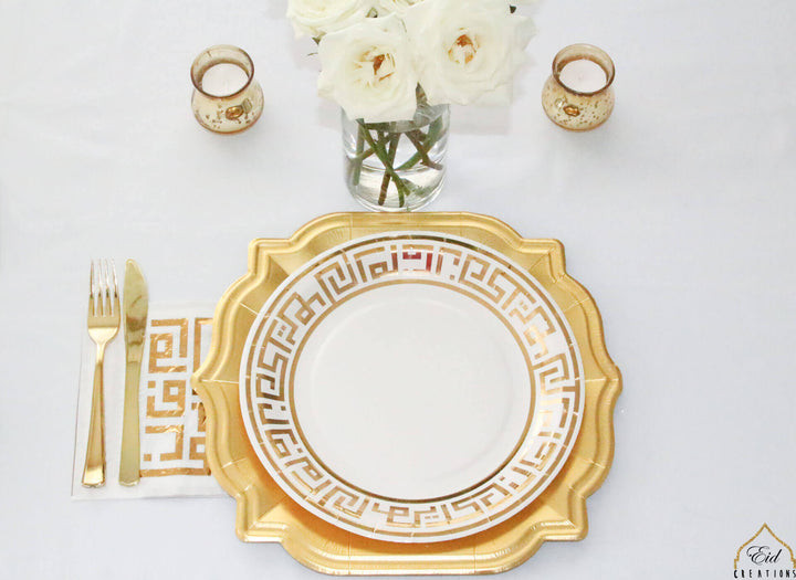 Ramadan Kufi Key Dinner Plates