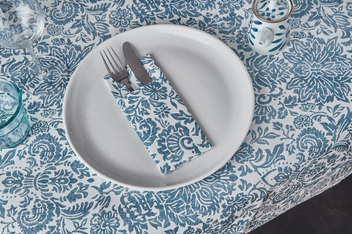 Cadiz Turquoise Linen-Like Runner Pack of 24