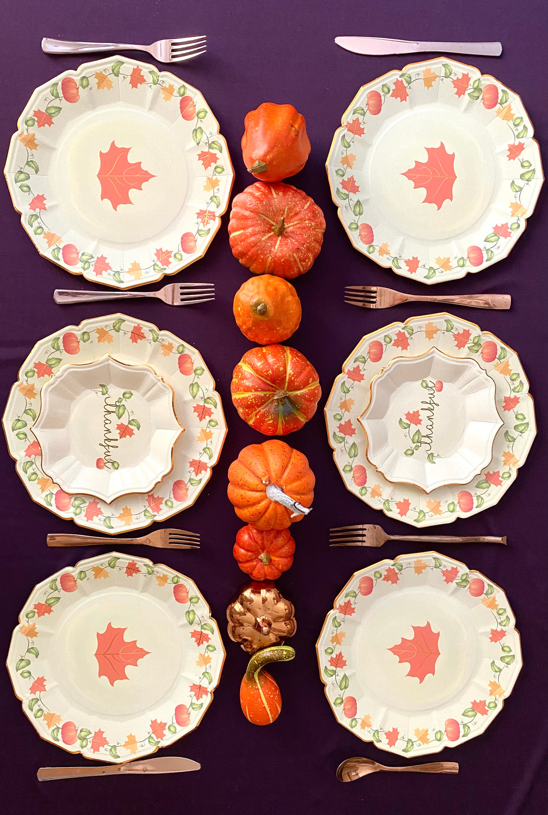 Thankful Dinner Plates