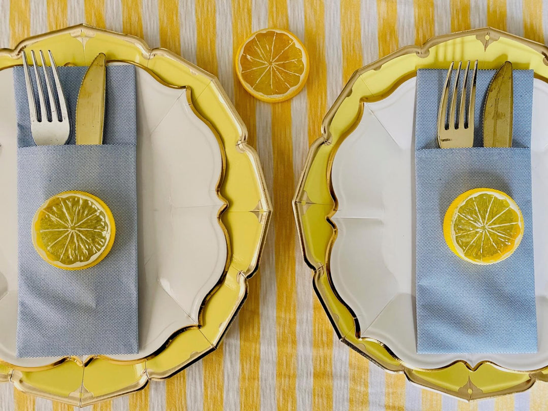 Denim Linen-Like Utensil Napkins