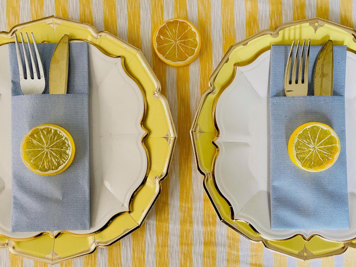 Canary Dinner Plates