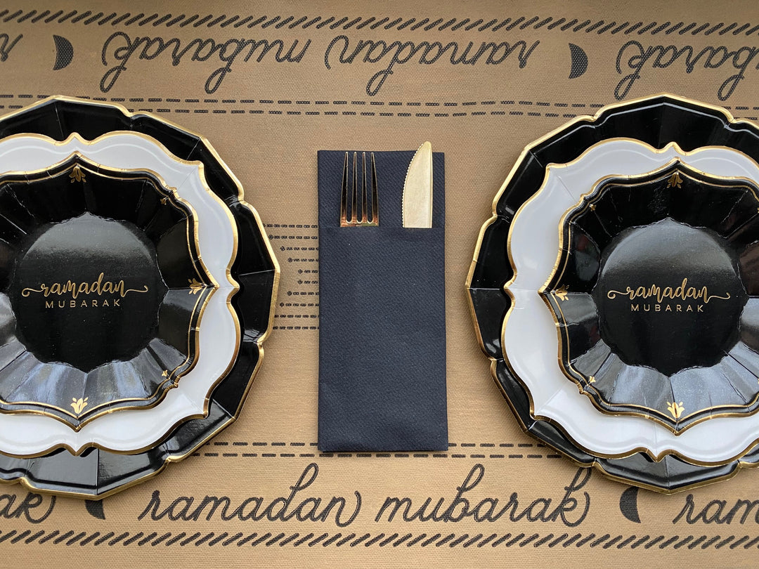 Kerzenhalter Eid Mubarak Ramadan Metall Kerzenständer Mondförmiger