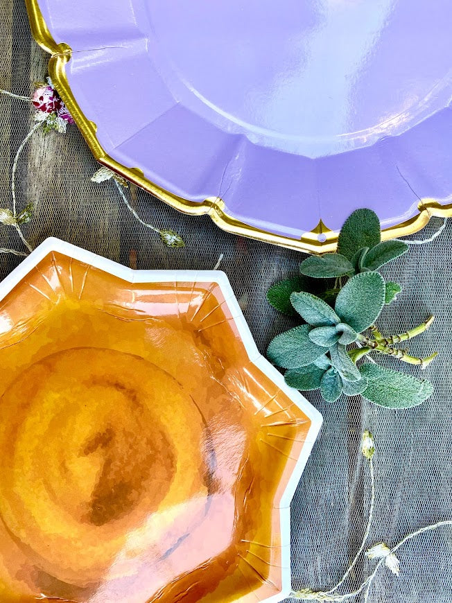 Moroccan Star Dessert Plates