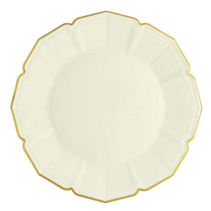 Cream Dinner Plates