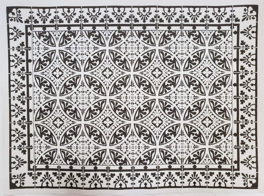 Alhambra Black Placemats Pack of 24