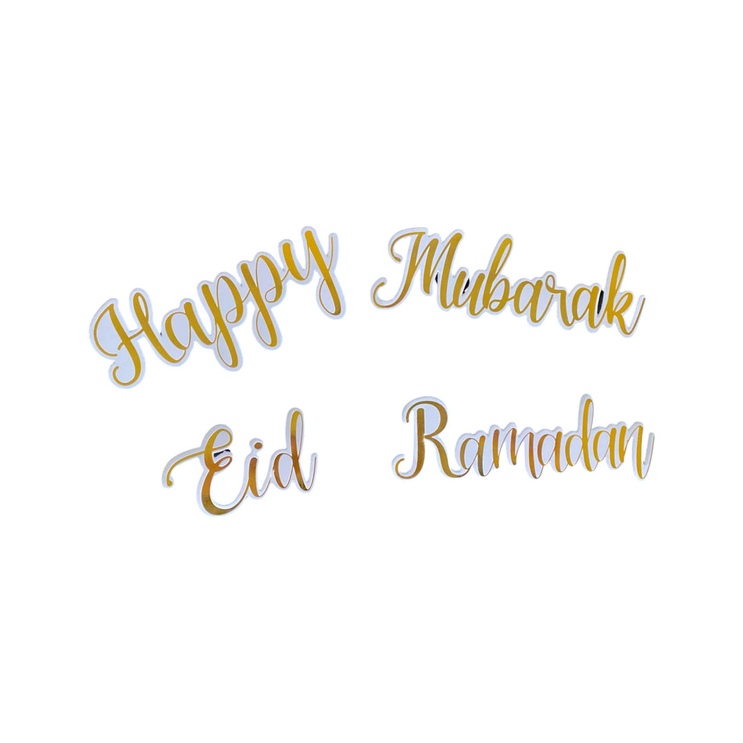 Eid/Ramadan/Happy/Mubarak Cut Outs