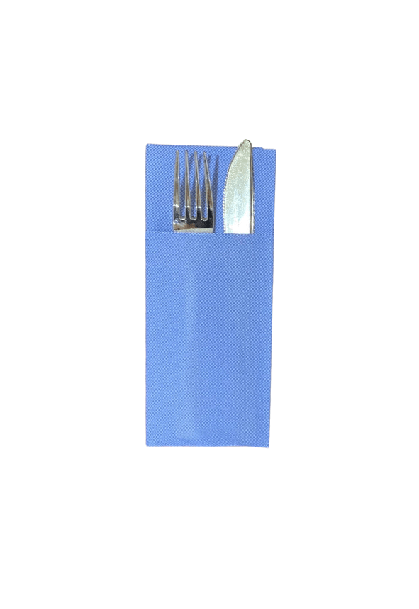 Denim Linen-Like Utensil Napkins