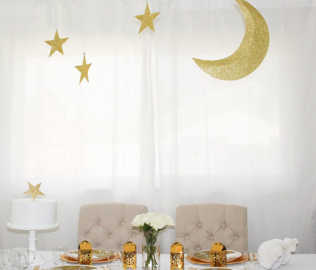 Crescent and Star 3D decoration