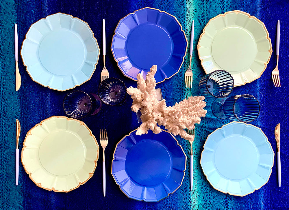 Royal Blue Dinner Plates