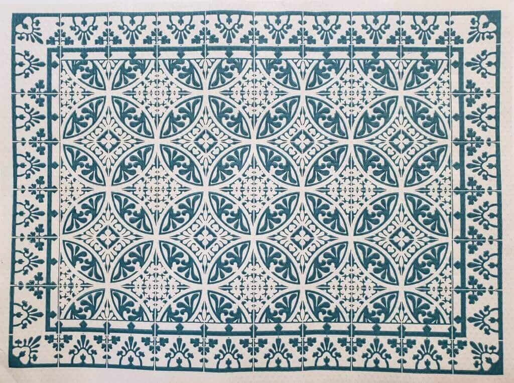 Alhambra Turquoise Placemats Pack of 24
